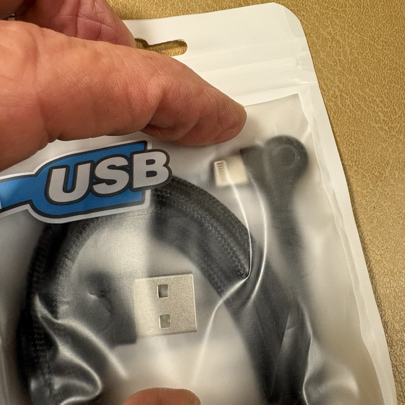 USB 2-Pack USB A to Charging Data Cable for "A" Specific Phone or Pad New gallery