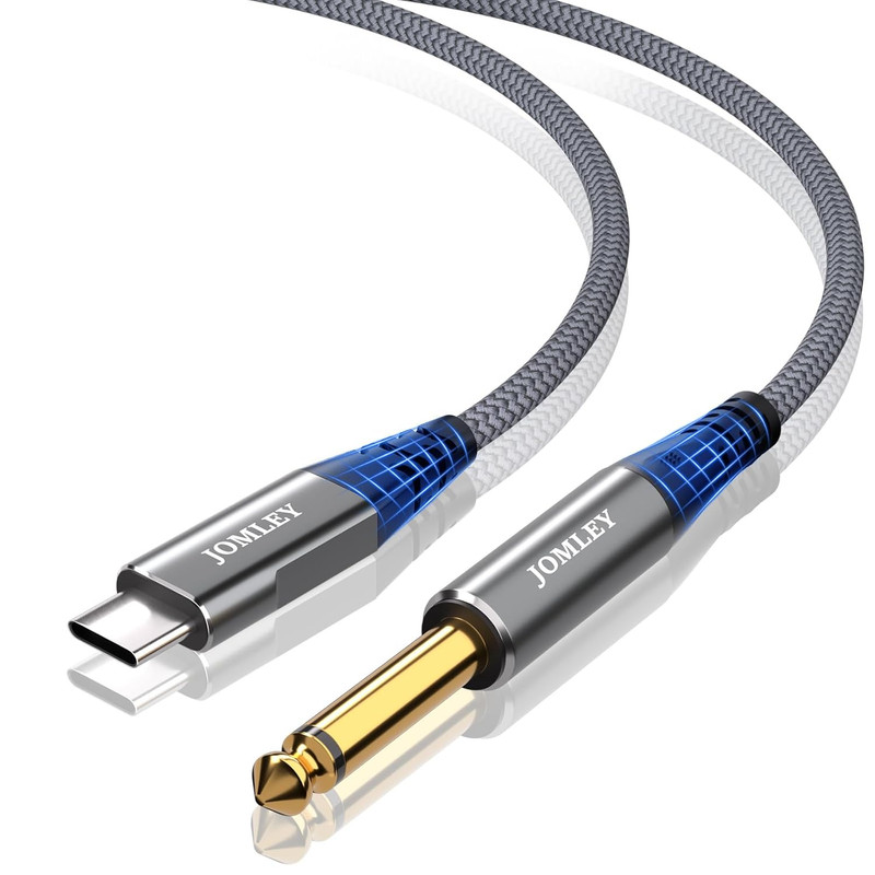 USB C to 6.35Mm TS Audio Cable 1.6Ft, USB Type C to 1/4-Inch TS Audio Mono gallery
