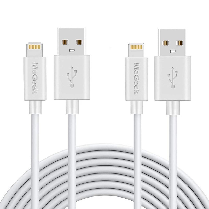 iPhone Charger 10 ft, 2-Pack (10 feet) Apple MFi Certified Lightning to USB C…