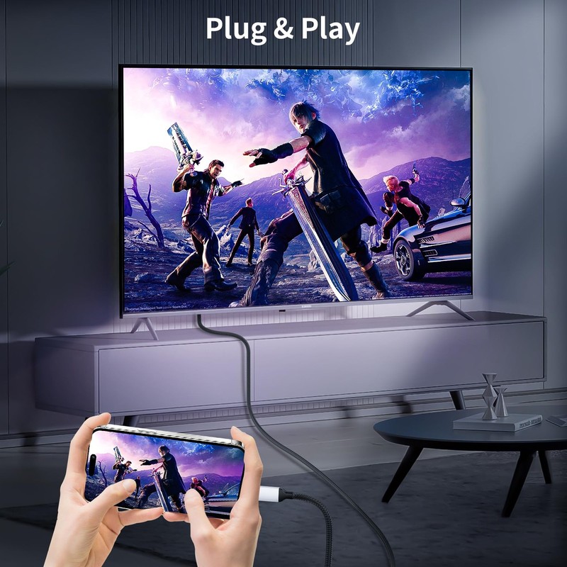 USB C to Displayport Cable 4K@60Hz 4ft Type C to DP 1.2 2K@165H/144Hz MacBook gallery