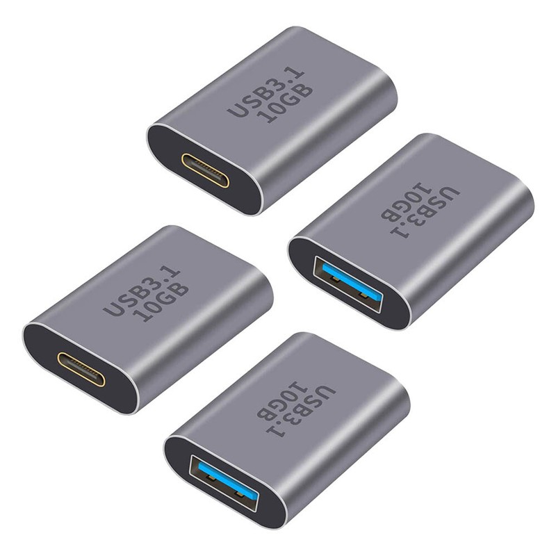 USA 10Gbps USB 3.1 A Female to Type C Female Converter OTG Adapter Fast Charging gallery