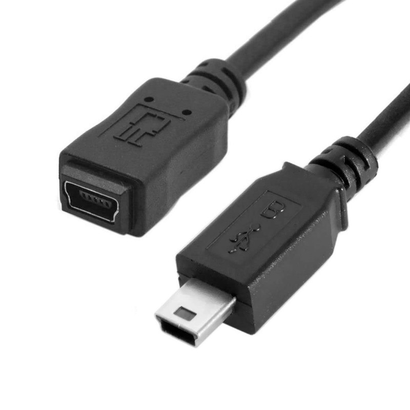 chenyang Mini USB Extension Cable, USB 2.0 Mini USB 5Pin Male to Female Power…