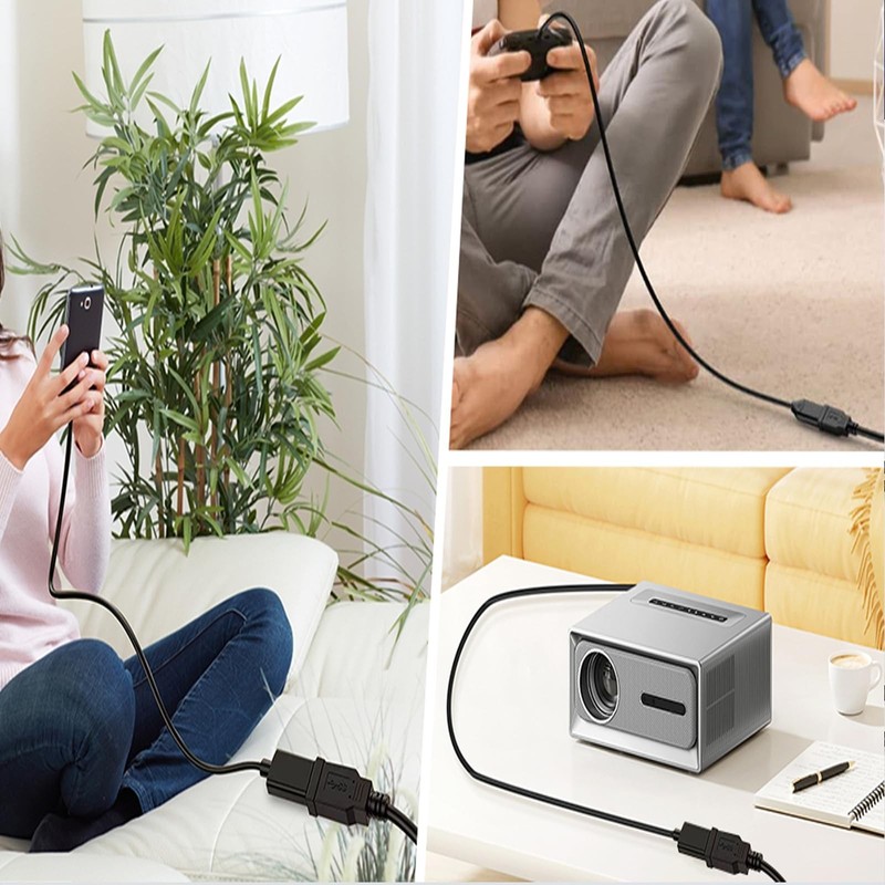USB 2.0 Extension Cable - 2 Pack USB A to A Female Extension Cord 5ft/1.5M - ... gallery