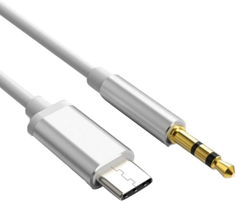 Type-C Male To 3.5mm Cord Car AUX Music Audio Adapter For iPhone 17 16 Pro Max