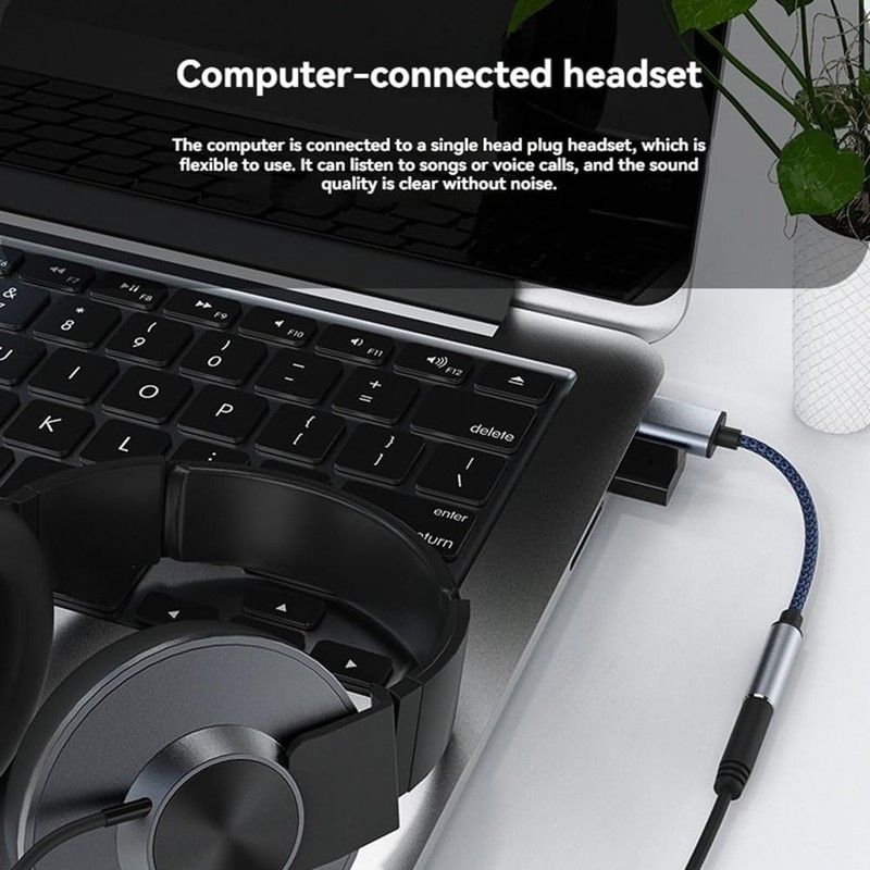 New USB Type A To 3.5mm AUX Female Audio Headphone Jack Cable Adapter Lot gallery