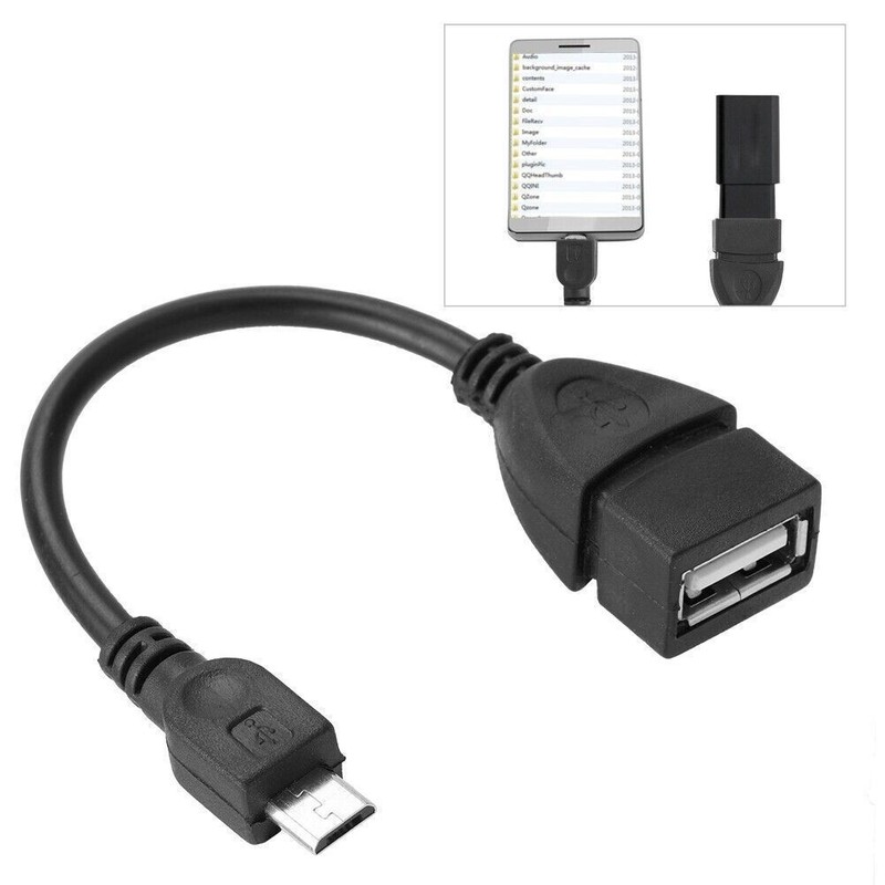 Mini Mobile Phone OTG Connect Cable Date Adapter V8 Interface Micro USB