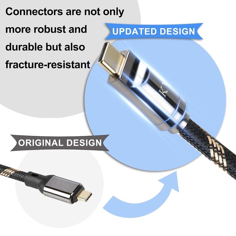 Audiophiles USB Printer Cable Type C 4.9ft gallery