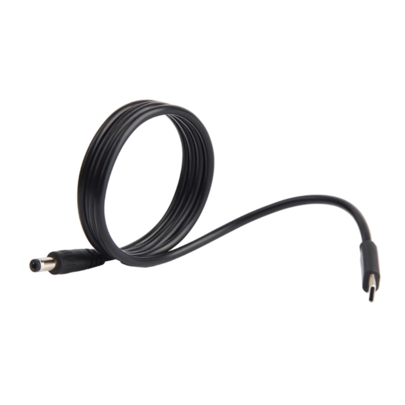 High Efficiency USB C to DC5.5×2.1mm 12V Power Cord for Small Appliances