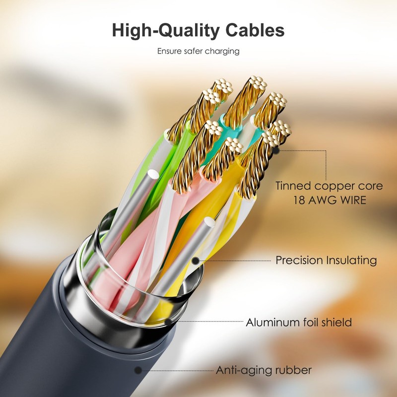 GINGKOSYS Starlink Mini Power Extension Cable 16.4 FT, DC Male to DC Female P... gallery