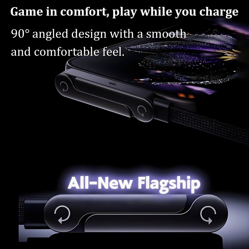 USB to USB Cable, 240W Invisible Stand Holder, 2-in-1 Adjustable Charging Doc... gallery