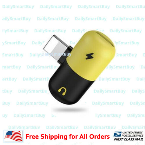 Capsule 2in1 Dual Audio and Charging Adapter For iPhone X 7 8 Plus