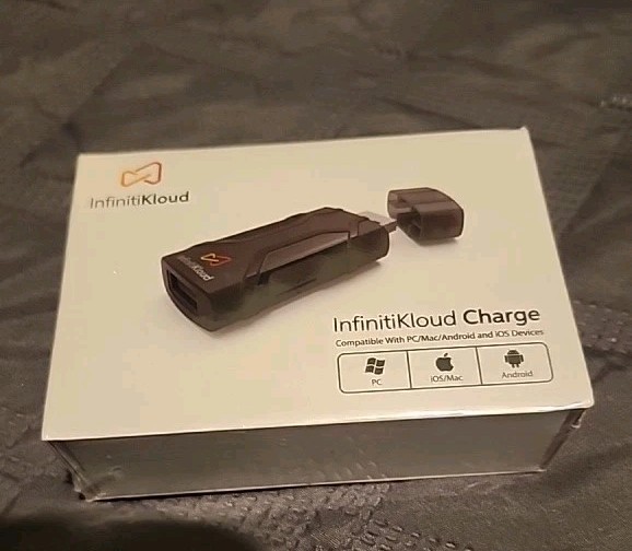 InfinitKloud SD Backup Solution Support for PC/Mac/Android Devices NEW SEALED!!