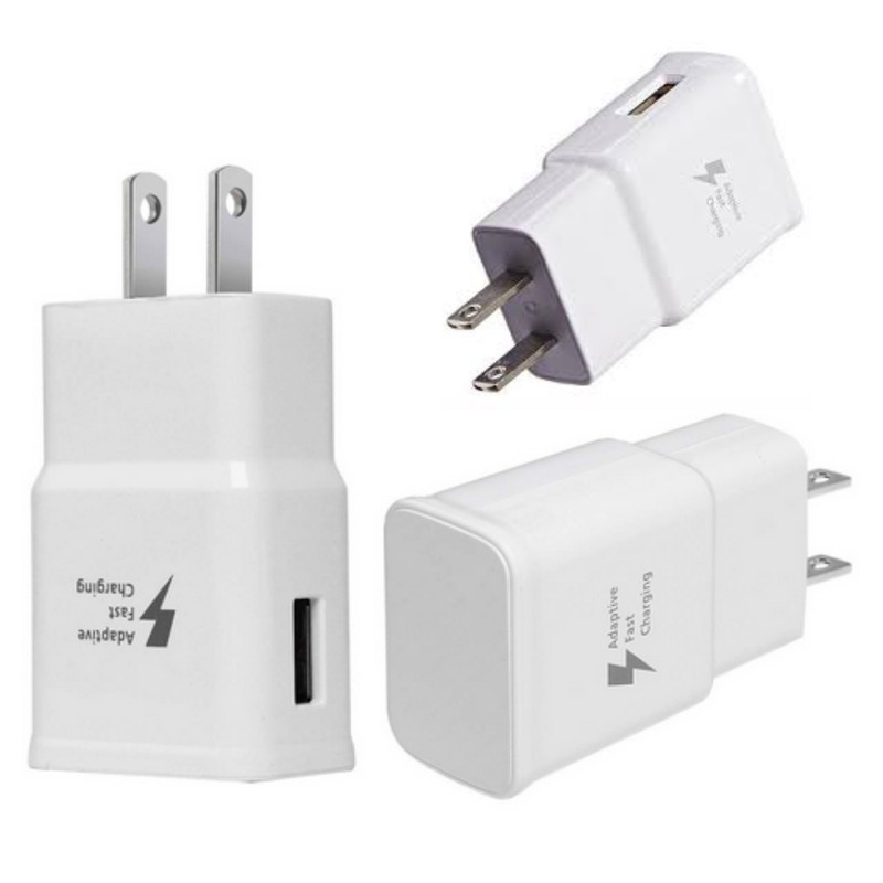 5x Lot Adaptive Power Adapter USB Fast Wall Charger For Samsung Android US Block gallery