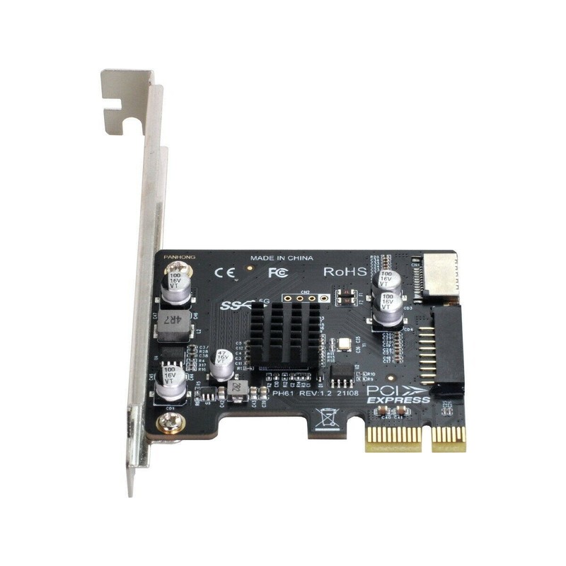 Chenyang USB 3.1 Front Panel Socket & USB 2.0 to PCI-E 1X Express Card Adapter gallery
