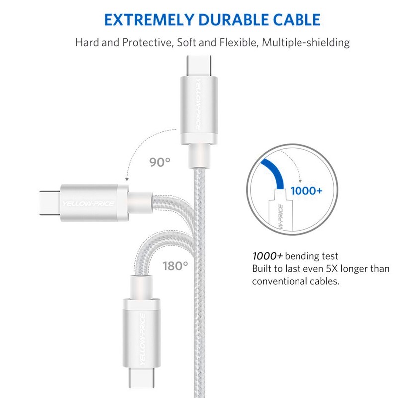 USB Type C Cable - YP Fast Charge & Data Sync Cord for New iPad Pro Macbook Air gallery