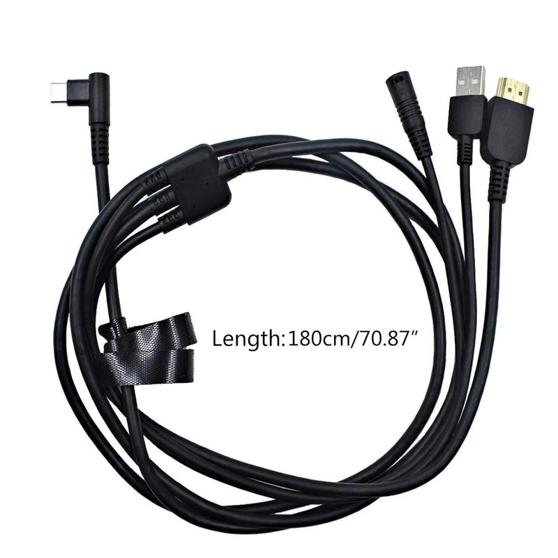 3-in-1 Cable for Huion KAMVAS 16 13 GT-133 and 12 GT-116 Graphics Drawing Mon... gallery