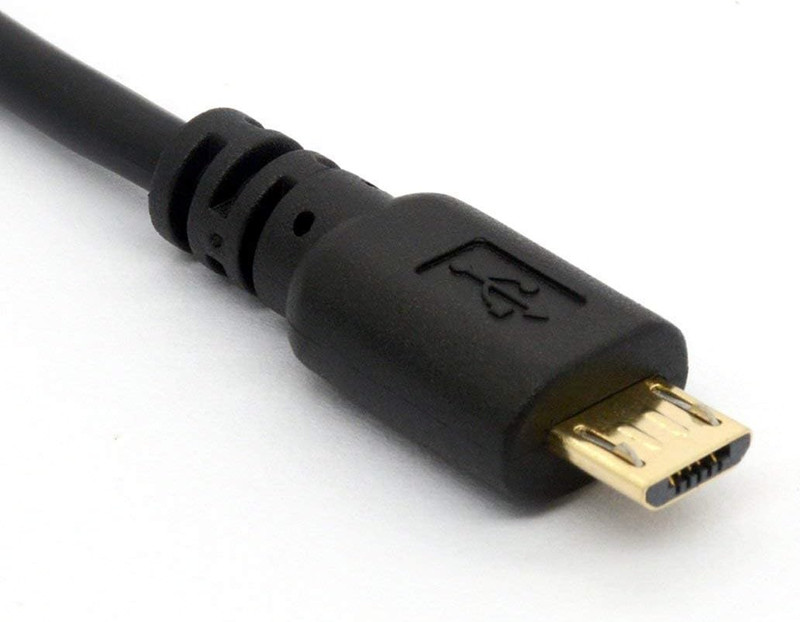 Angle USB Type C to Micro USB Cable, 90 Degree USB-C Male to Micro-B Male | gallery