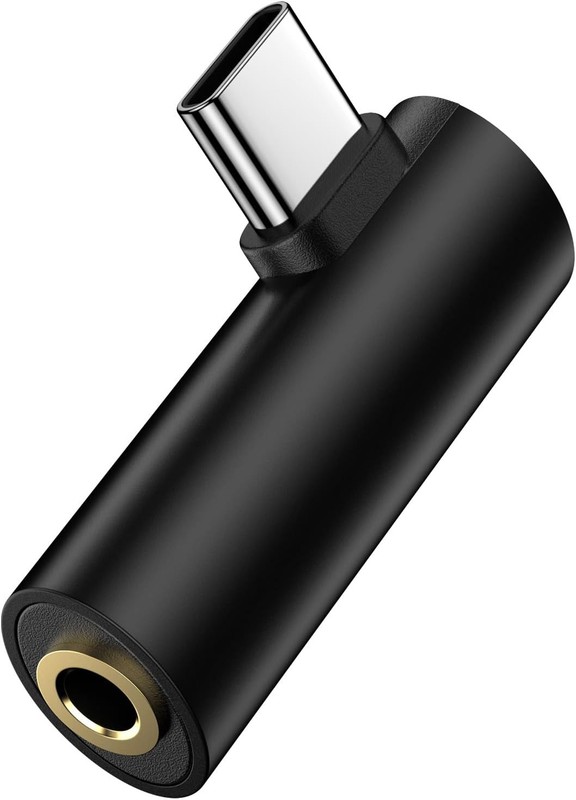 USB C to 3.5mm Headphone Jack Adapter for Samsung Galaxy A17 A16 A35 S25 Ultra S