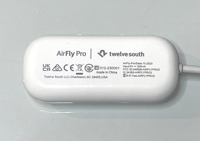 Twelve South AirFly Pro Deluxe, Bluetooth Audio Transmitter/Receiver White gallery