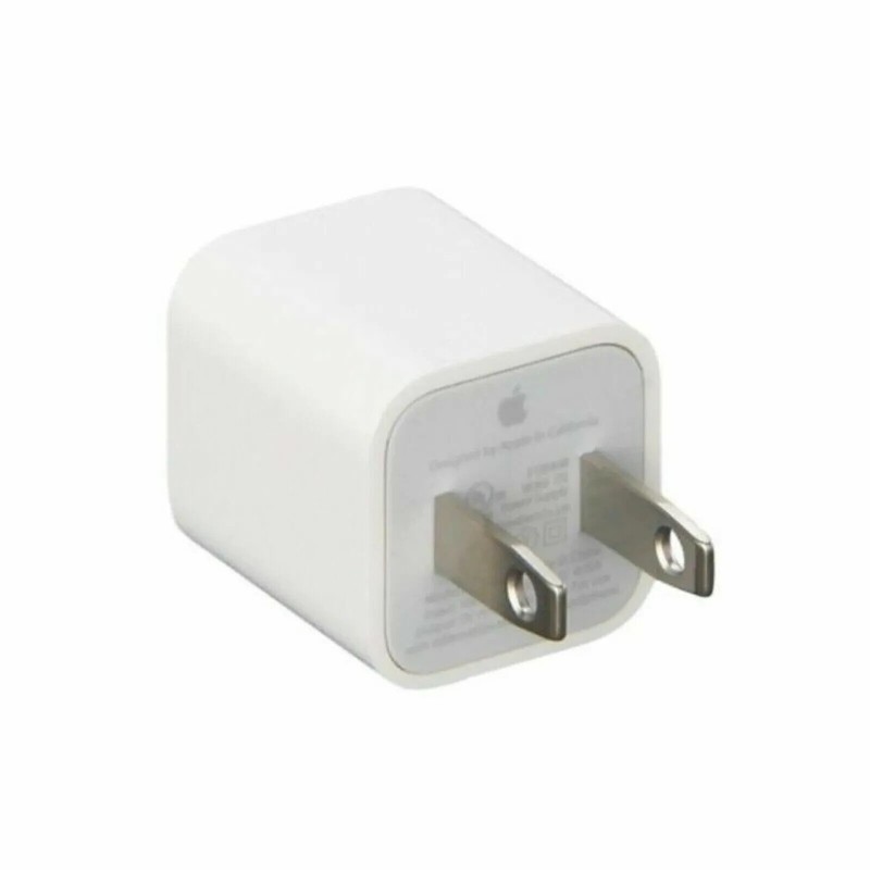 Genuine OEM Apple A1385 5W USB Travel Power Adapter Cube Charger iPhone iPad