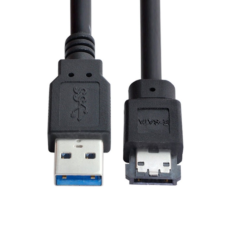 eSATA USB 3.0 Cable HDD SSD USB2.0 to eSATAp Converter USB eSATA Power Cable