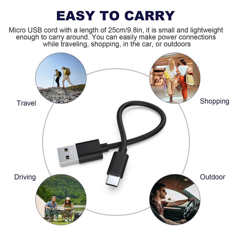 USB C Charging Cable Compatible with Beats Powerbeats Pro 2, Solo 4, Solo Bud... gallery
