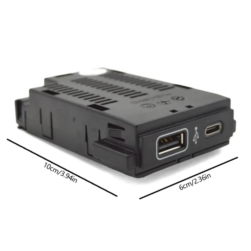 Double Output Vehicle USB Socket Compact Design Optimized For Electronic Devices gallery