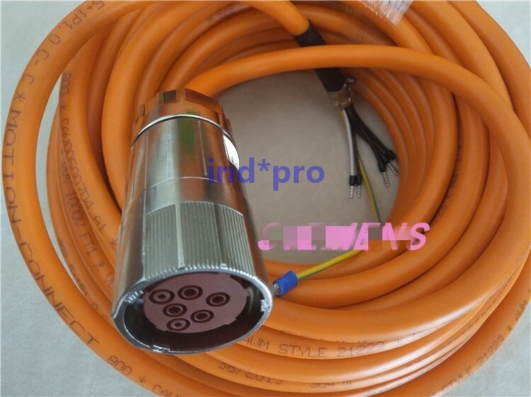 1pc NEW servo motor connection line power cable 6FX8002-5CN64-1AD0 3-meter