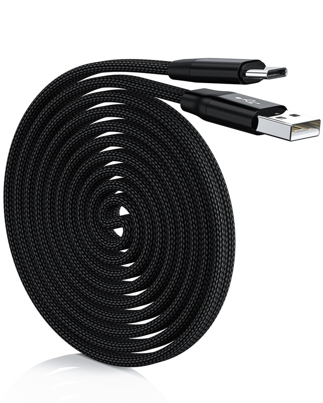 3FT Coiled USB C CarPlay Cable, 5V 3A USB A to USB C Charging Cable, Durable ...
