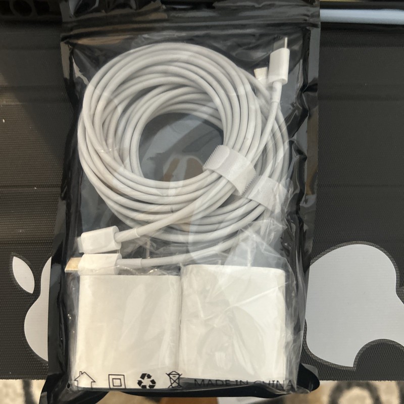 10 Ft USB C cable + 20 W PD 4 Pk New!!!