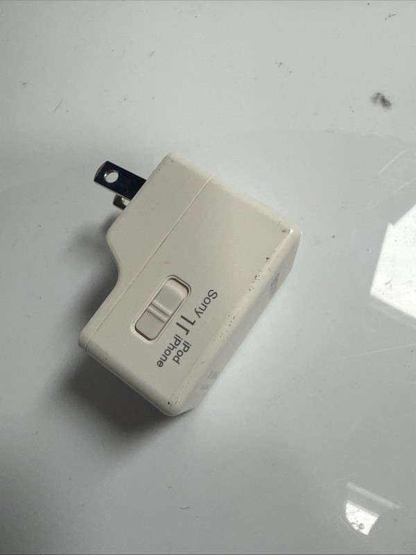 Sony USB Charging AC Power Adapter, model AC-U501AD Ipod iPhone Folding Plug gallery