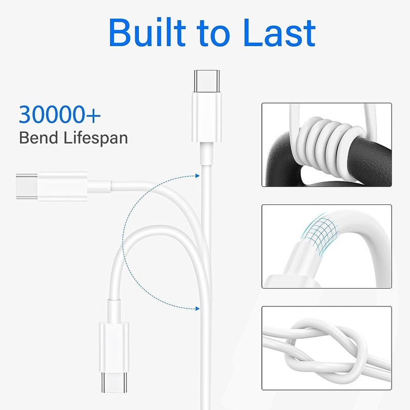 Wholesale LOT USB-C to USB-C Fast Charging Cable Type C Quick Data SYNC Cable gallery