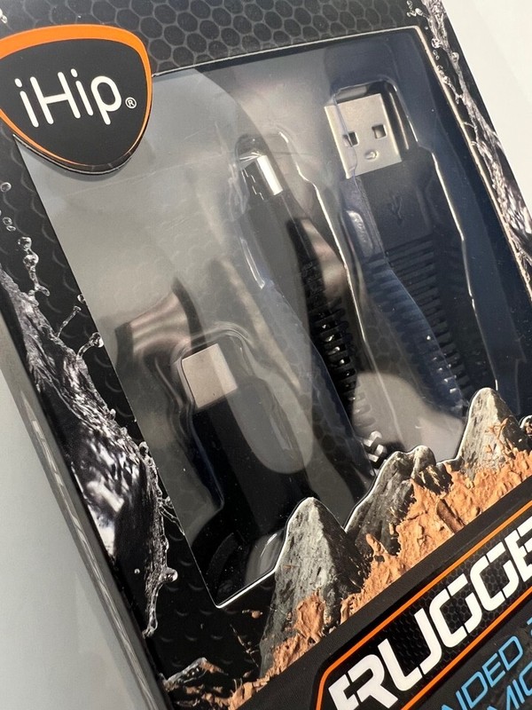 iHip Rugged Braided 2 in 1 Type C & Micro Cable 10FT gallery