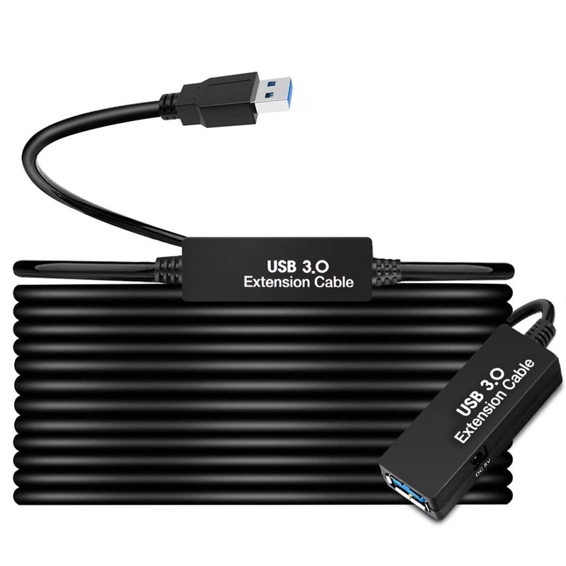 50FT USB 3.0 Active Extension Cable, USB Extension Cord A/M to A/F (15M) for …
