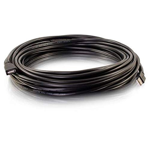 C2G USB Long Extension Cable, A to A 75 Feet, White gallery