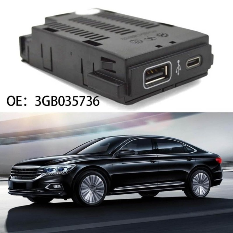 Double Output Vehicle USB Socket Compact Design Optimized For Electronic Devices gallery
