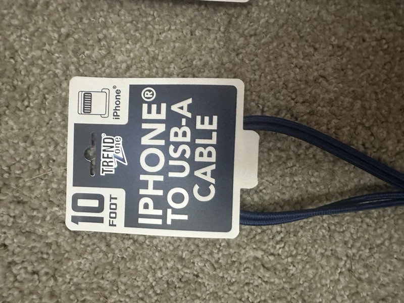 USB To iPhone Cable - 10ft Braided Heavy Duty Cable gallery