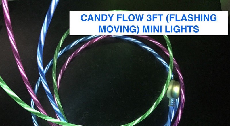 FLOWING LED LIGHT-UP USB charge Data Sync Cable charger FOR SAMSUNG LG HTC MICRO gallery
