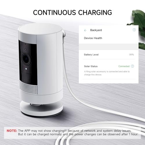 Charge Cable 16ft Weatherproof DC Adapter for Stick Up Cam Battery Camera gallery