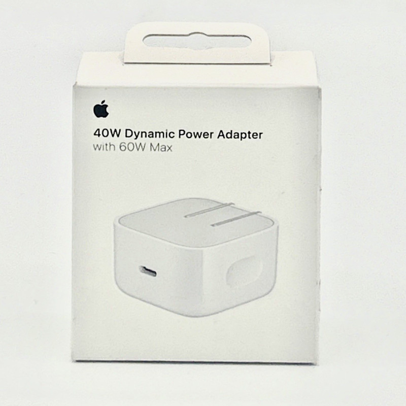 Original Apple 40W Dynamic Power Adapter with 60W Max – BRAND NEW SEALED!