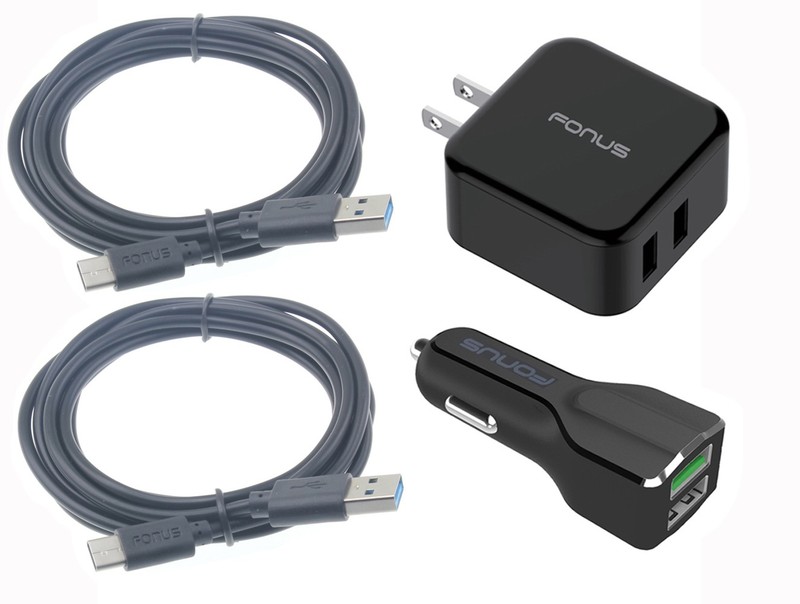 For Galaxy Tab S7/S8/S9/11 11″ Fast Home Car Charger USB Cable Type-C 6ft Long