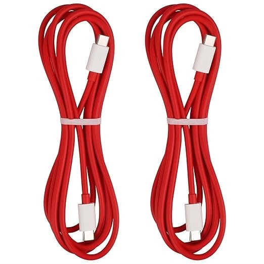 USB-C to USB-C Cable for OnePlus 10T 6.6FT, 2-Pack Type C Cable for Warp-Char…