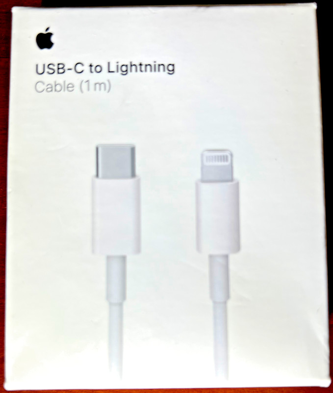 OEM Apple USB-C to Lightning Charging Cable (1m)