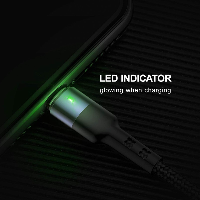2Pack Multi Charging Cable Nylon Braided Short 1FT 4 in 1 USB Charge Cord wit... gallery