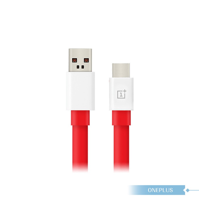 Original OnePlus Official Warp Charge Type-C Cable 100 cm (C201A) - Red