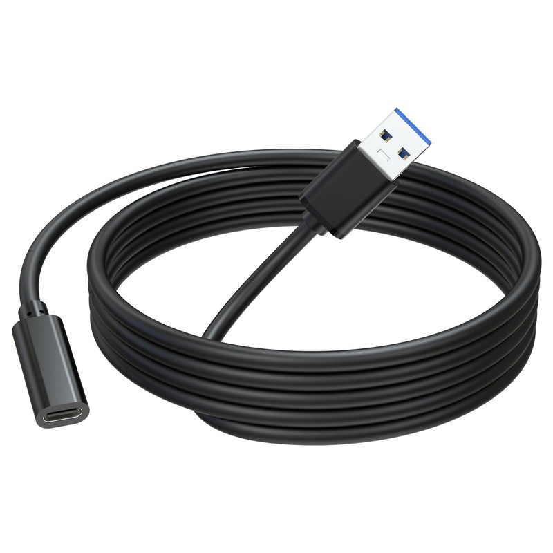 USB-C to USB-A Adapter Cable Compatible with SteelSeries Arctis 7X/ 7P/ 1 Wir…