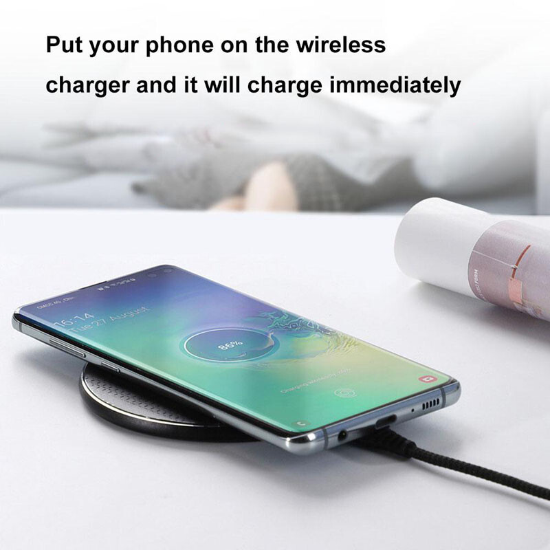 15W Fast Charger Pad Wireless Charger For iPhone 17e 16e 15 14 13 12 11 Pro Max gallery