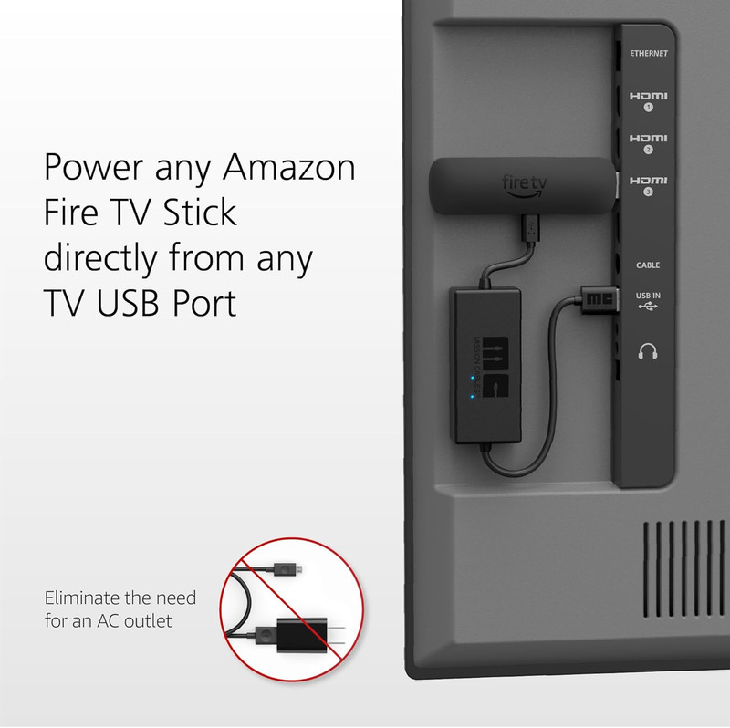 Made for Amazon, USB Power Cable (Eliminates the Need for AC Adapter) gallery