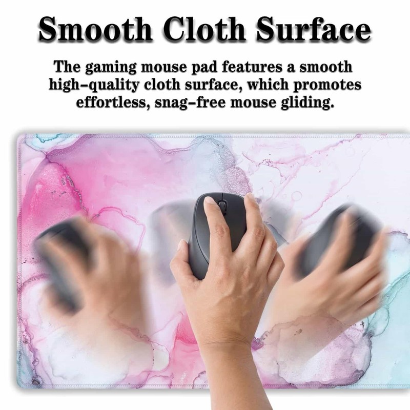 Big Mouse Pad - Colorful Gaming Mousepad, Non-Slip Rubber Base, Waterproof wi... gallery