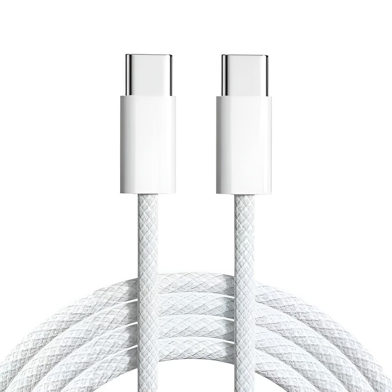 USB-C to Fast Charging Cable 60W, Premium Nylon 100 centimeters, Black